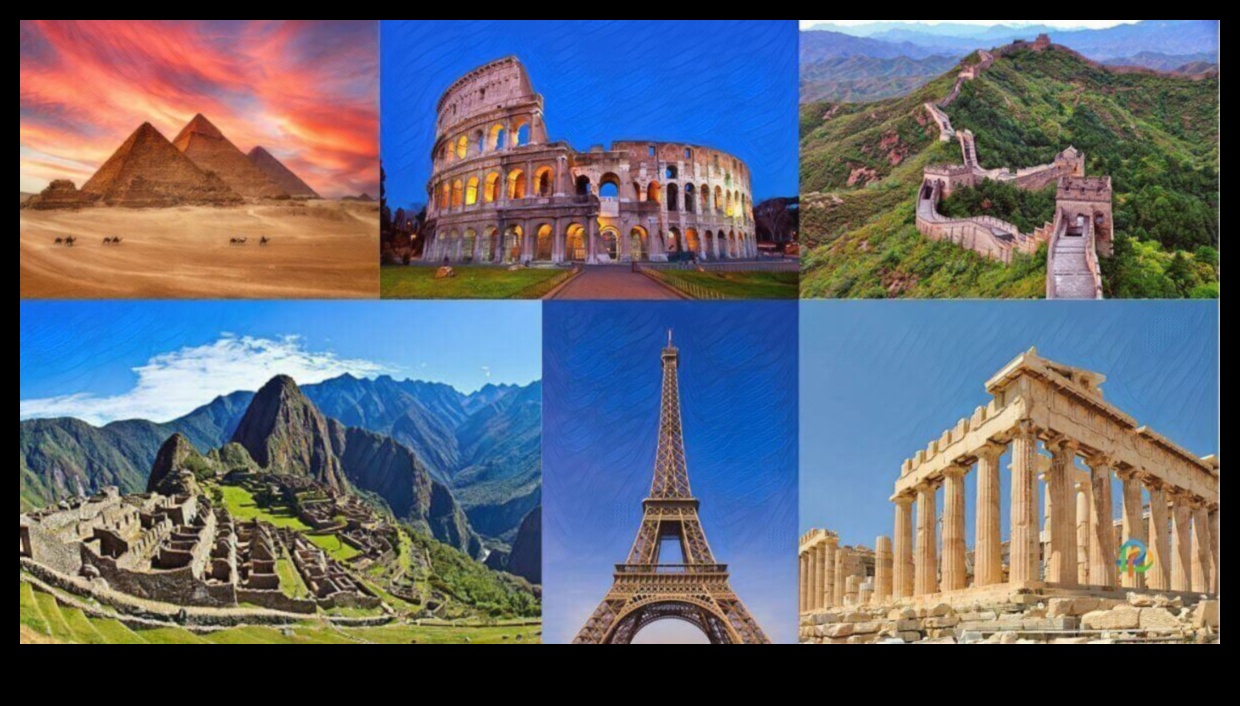 אנדרטאות בזמן: סיור של פלאים היסטוריים גלובליים