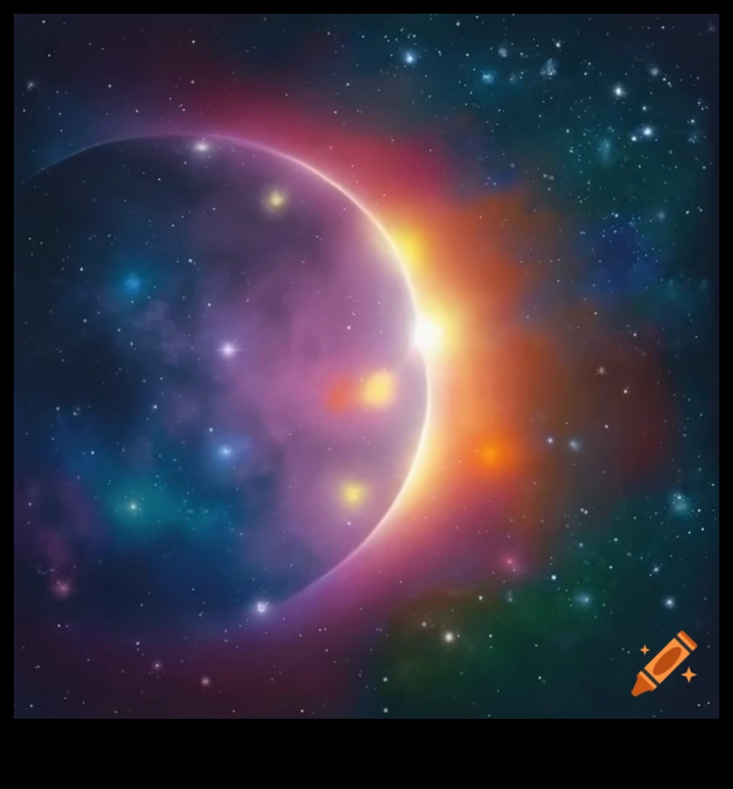 זוהר הירח מראה זוהר בתוך היופי השמימי של גלקסיות 2 זוהר הירח: זוהר בתוך היופי השמימי של הגלקסיות