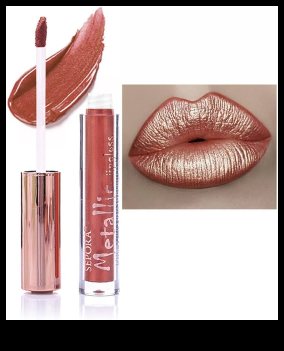 מארוול מתכתי: שילוב גלוסים מתכתיים במראה שלך