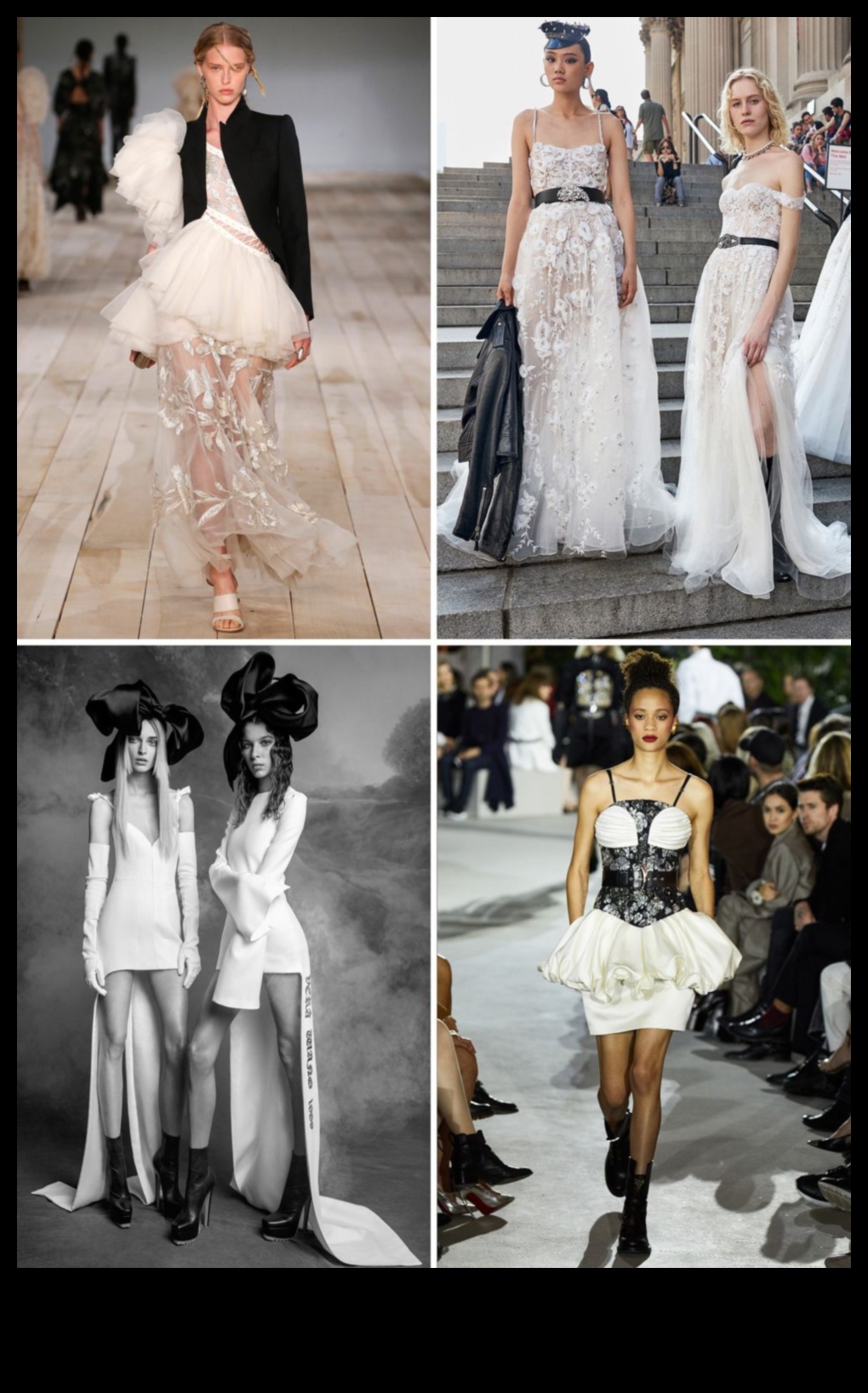 נדרים מסוגננים: קוטור כלות מגמתי