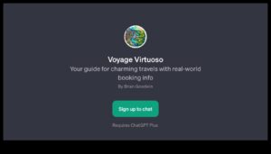VoyageVirtuoso: וירטואוזיות ביצירת התוכניות המושלמות שלך