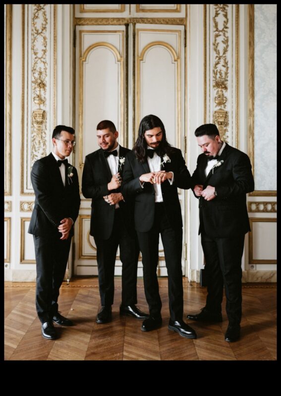 אלגנטיות קלאסית: ניצחון הלבוש של החתן