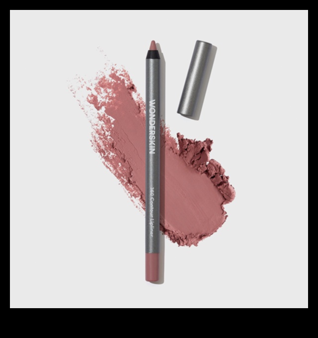 קווי מתאר צבעוניים: התנסות עם גוונים ייחודיים של תוחם שפתיים